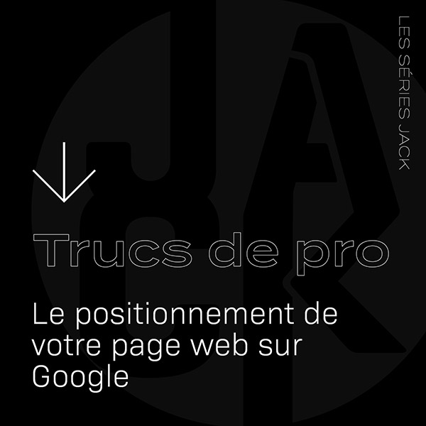 Affichage positionement web Jack
