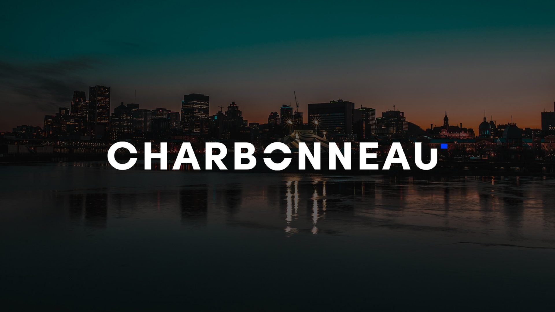 Logo charbonneau sur une ville