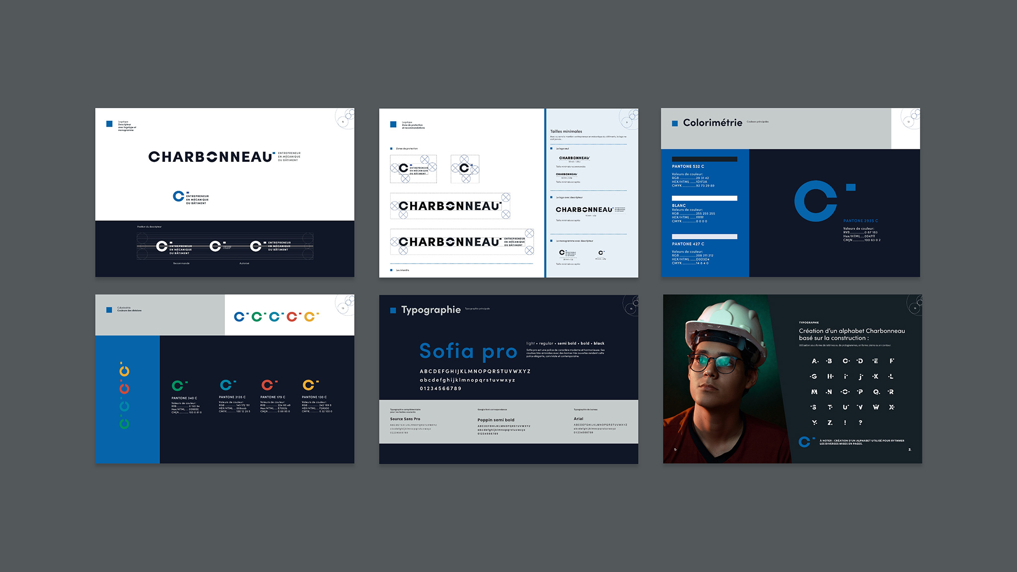 corprate website mockup