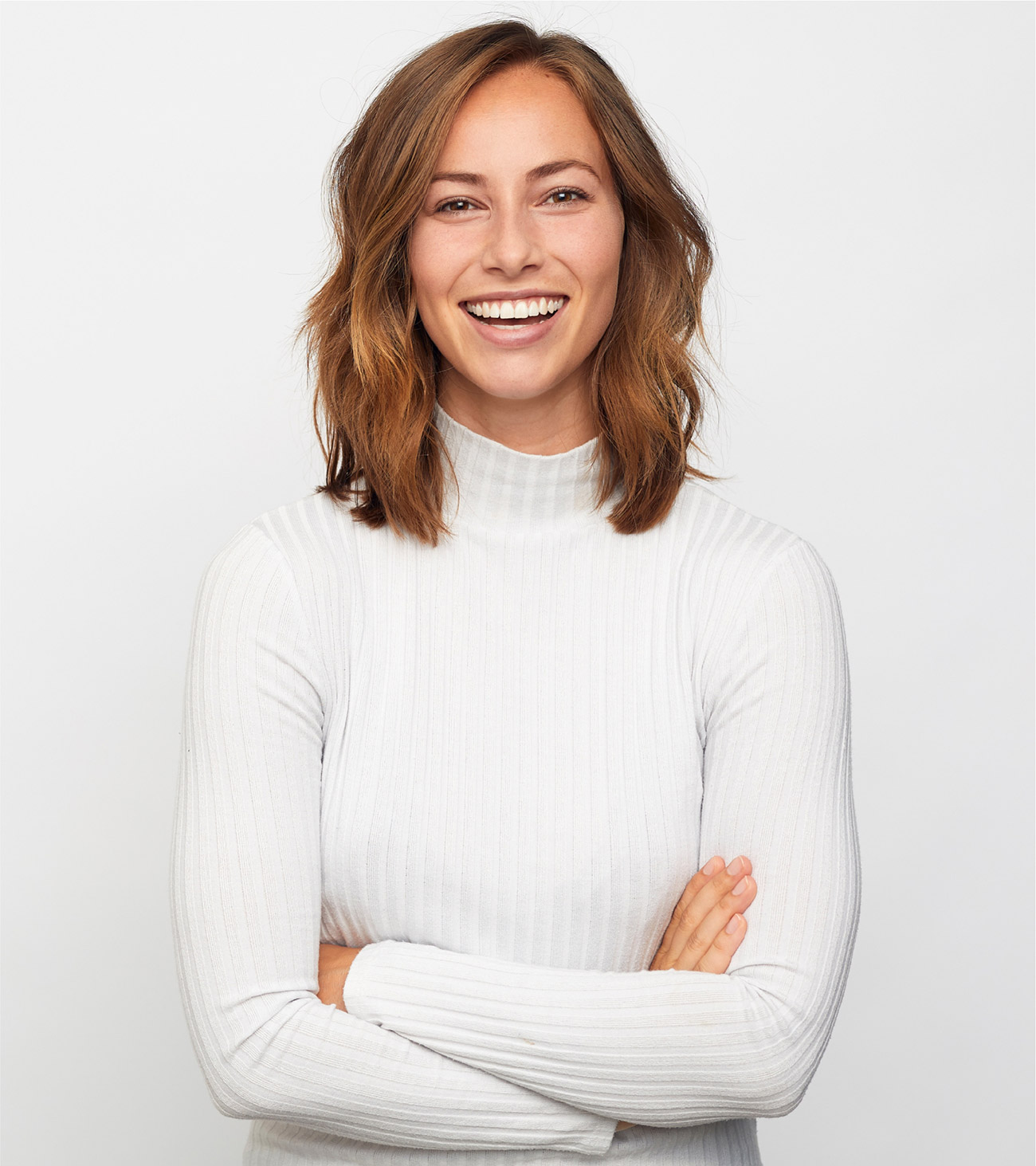 Portrait corporatif femme blanc